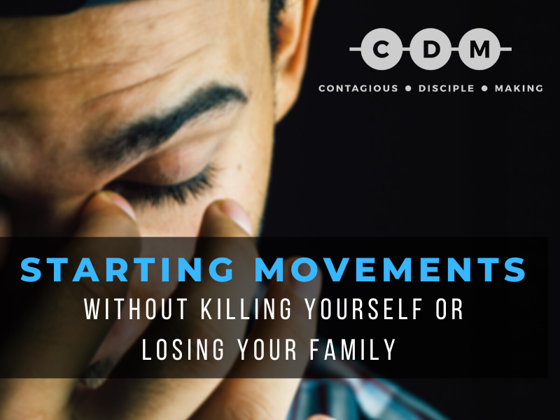 Starting Movements Without Killing Yourself or Losing Your Family